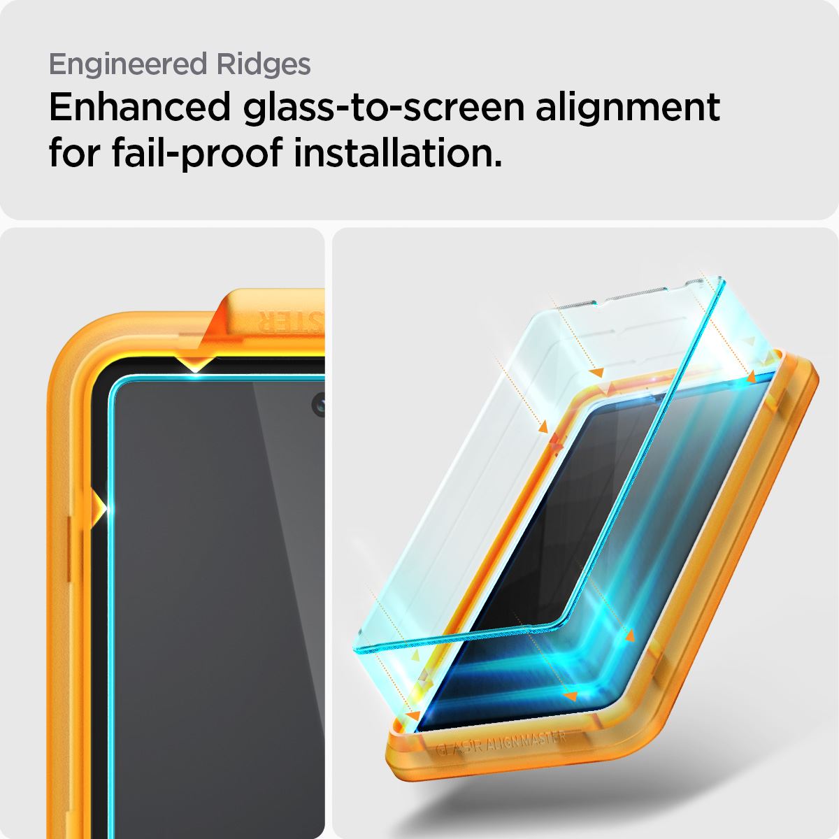 Spigen Glass Align Master Clear 2 Pack - Google Pixel 7a (10)