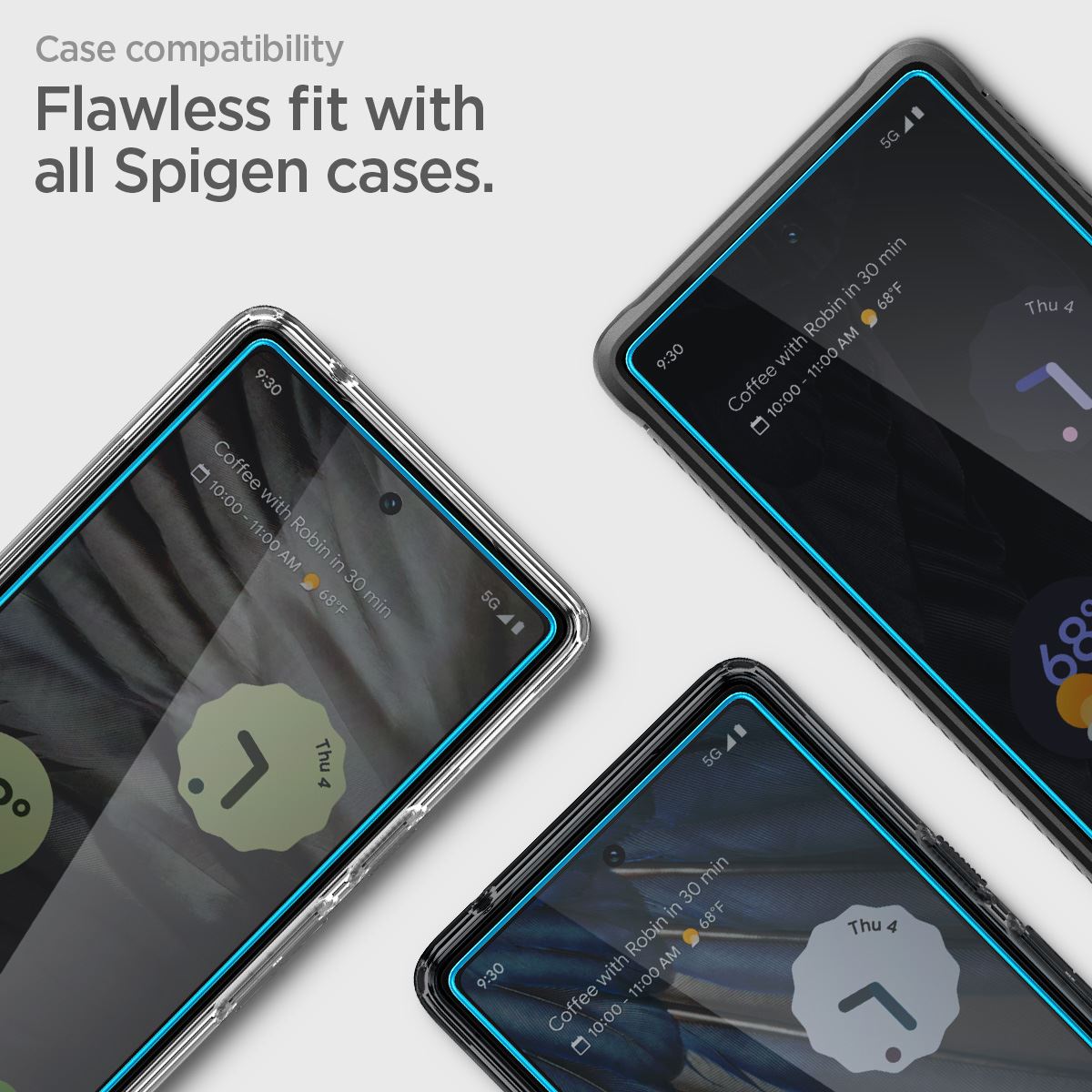Spigen Glass Align Master Clear 2 Pack - Google Pixel 7a (13)