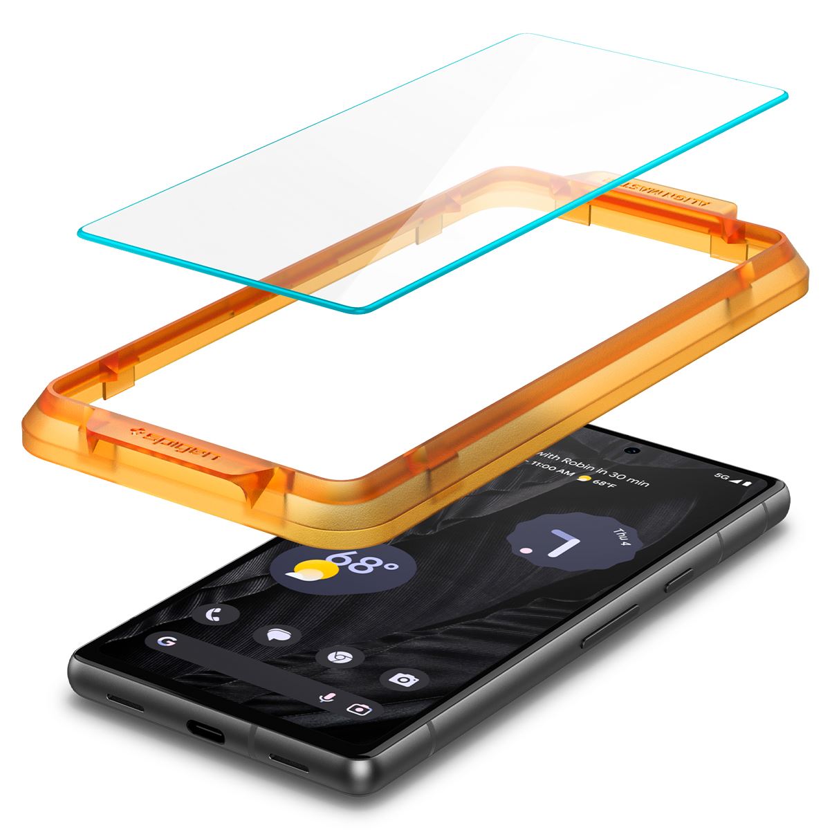 Spigen Glass Align Master Clear 2 Pack - Google Pixel 7a (5)