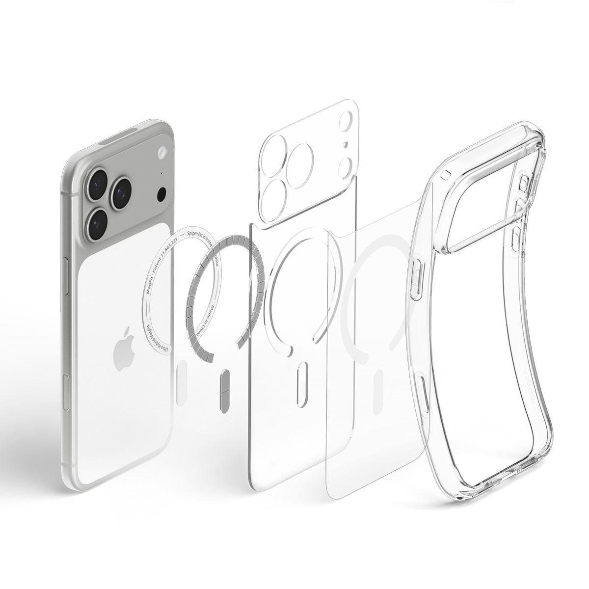 Spigen Ultra Hybrid MagSafe, clear white - iPhone 18 Pro Max/17 Pro Max (10)