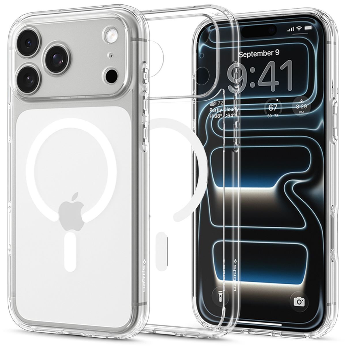Spigen Ultra Hybrid MagSafe, clear white - iPhone 18 Pro Max/17 Pro Max (2)