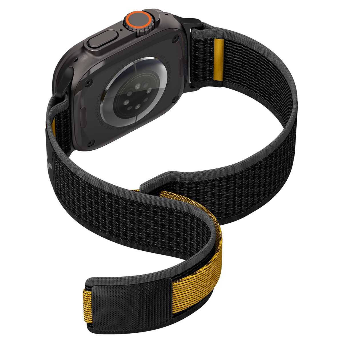 Spigen Athlex Air Active Band, black - Apple Watch 49mm/46mm/45mm/44mm (8)