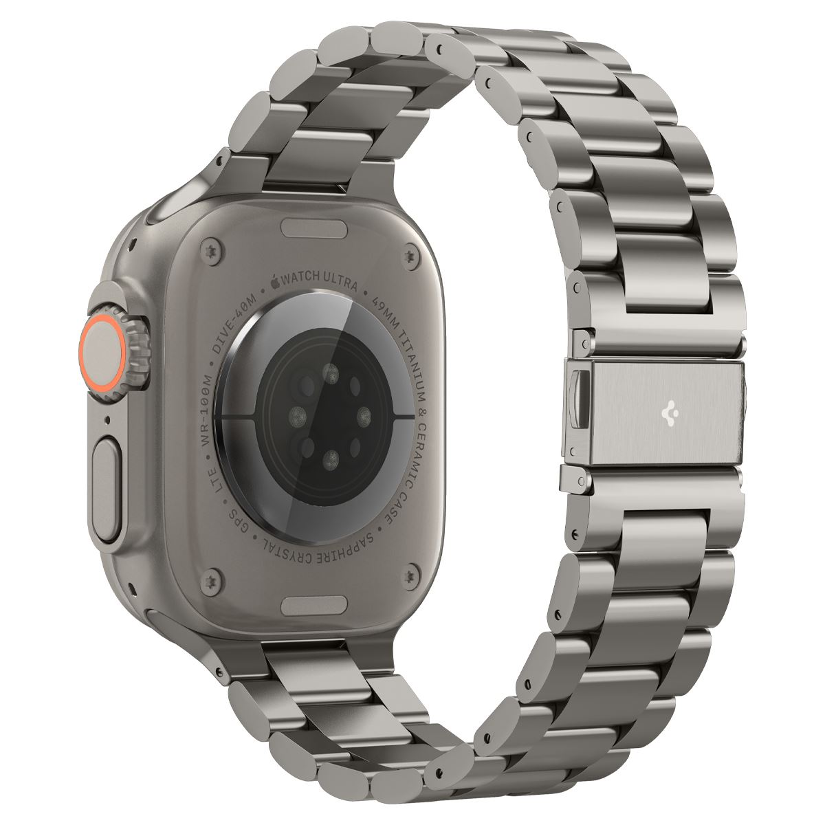 Spigen Modern Fit Titanium, natural titanium - Apple Watch 49mm/46mm/45mm/44mm (5)