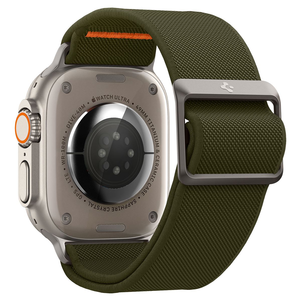 Spigen Lite Fit Ultra, khaki - Apple Watch 49mm/46mm/45mm/44mm/42mm (3)