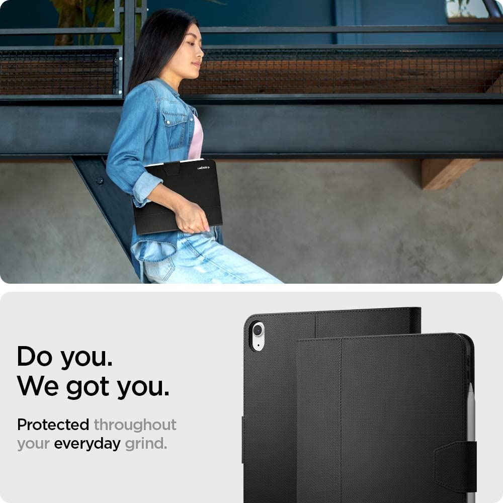 Spigen Liquid Air Folio, black - iPad Air 10.9" (2022/2020)/11" 2024/2025 (3)