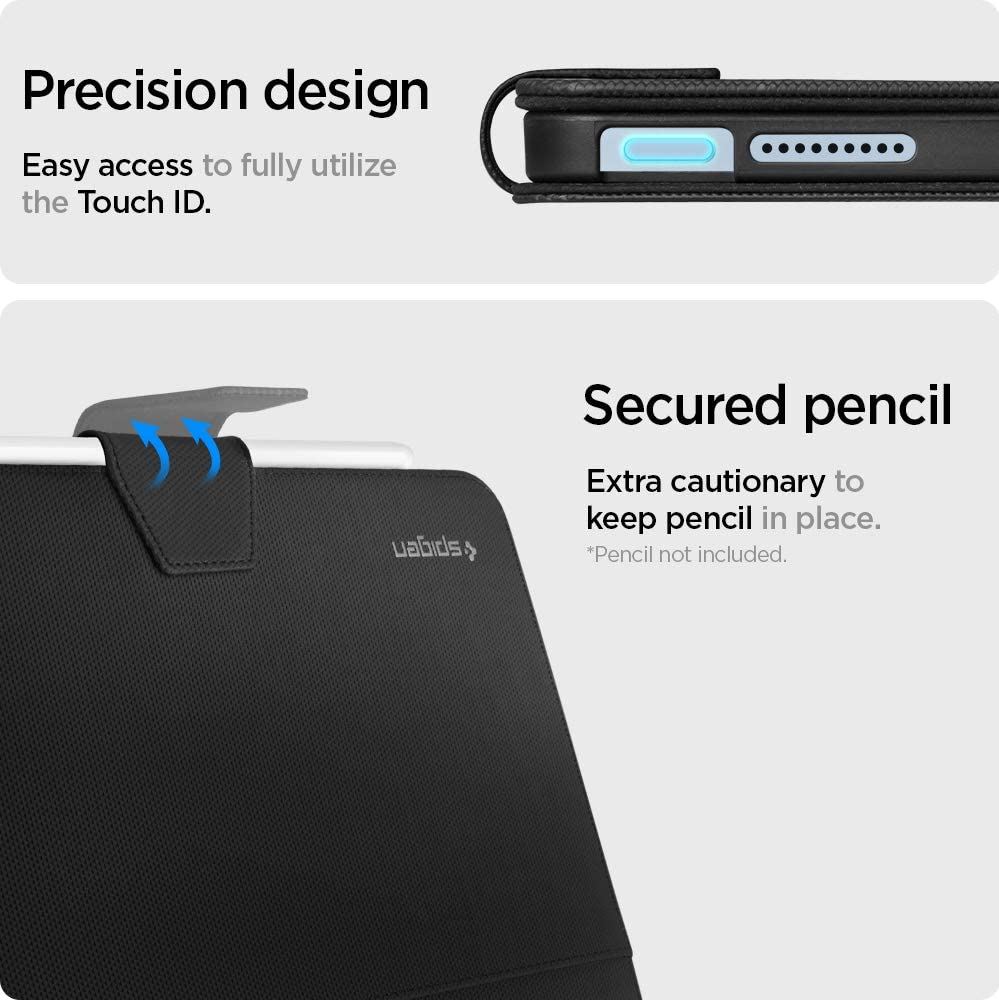 Spigen Liquid Air Folio, black - iPad Air 10.9" (2022/2020)/11" 2024/2025 (6)