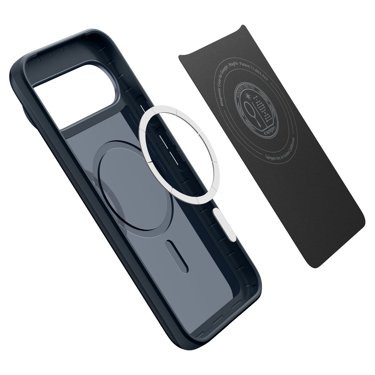 Spigen Thin Fit MagSafe, metal slate - Google Pixel 10 Pro/Pixel 10 (11)