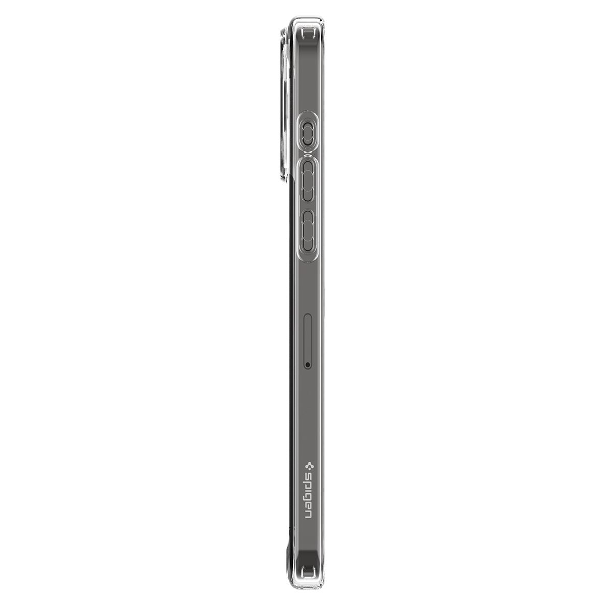 Spigen Ultra Hybrid, frost clear - iPhone 15 Pro Max (4)