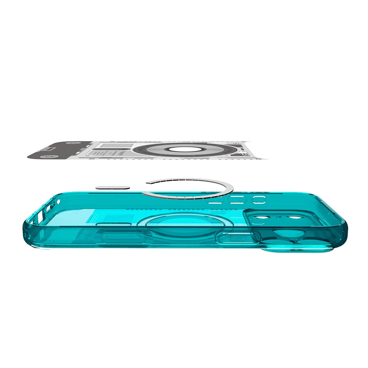 Spigen Ultra Hybrid MagSafe, c-one bondi blue - iPhone 18 Pro/17 Pro (11)