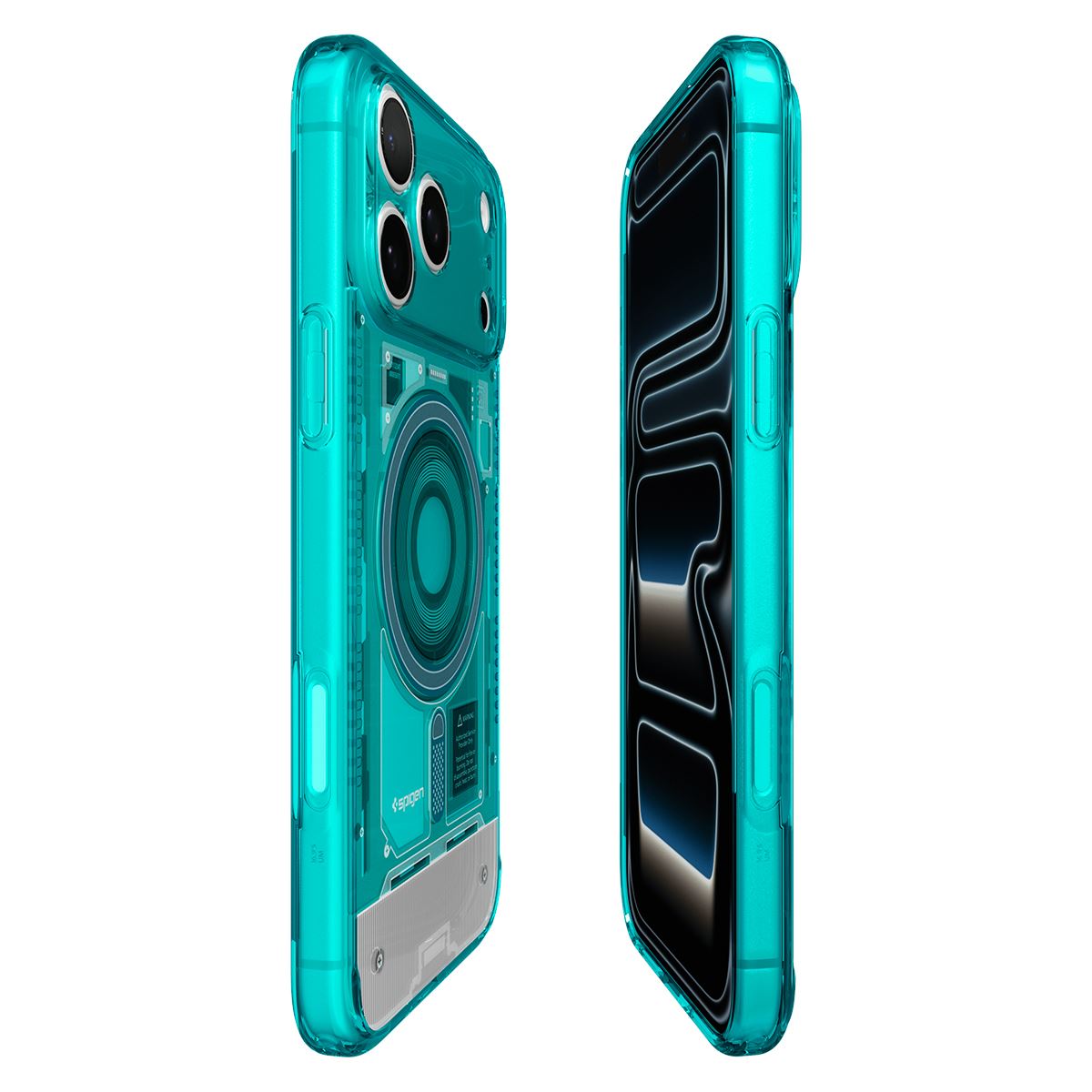 Spigen Ultra Hybrid MagSafe, c-one bondi blue - iPhone 18 Pro/17 Pro (7)