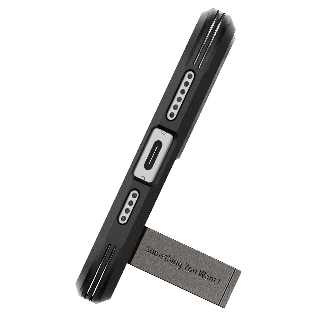 Spigen Tough Armor MagSafe, gunmetal - iPhone 15 (6)