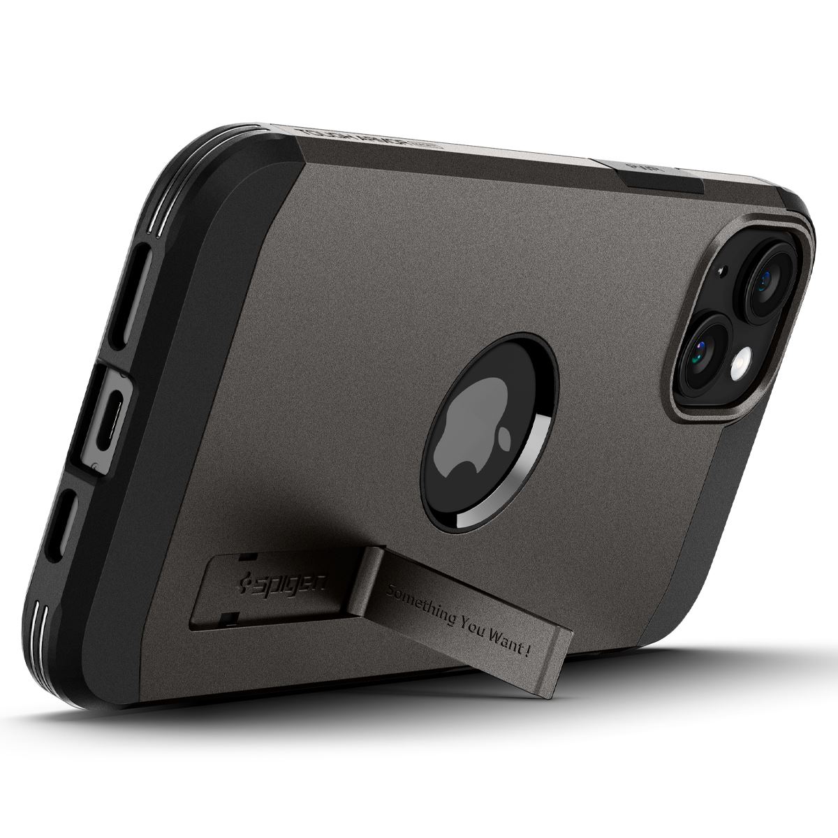 Spigen Tough Armor MagSafe, gunmetal - iPhone 15 (7)