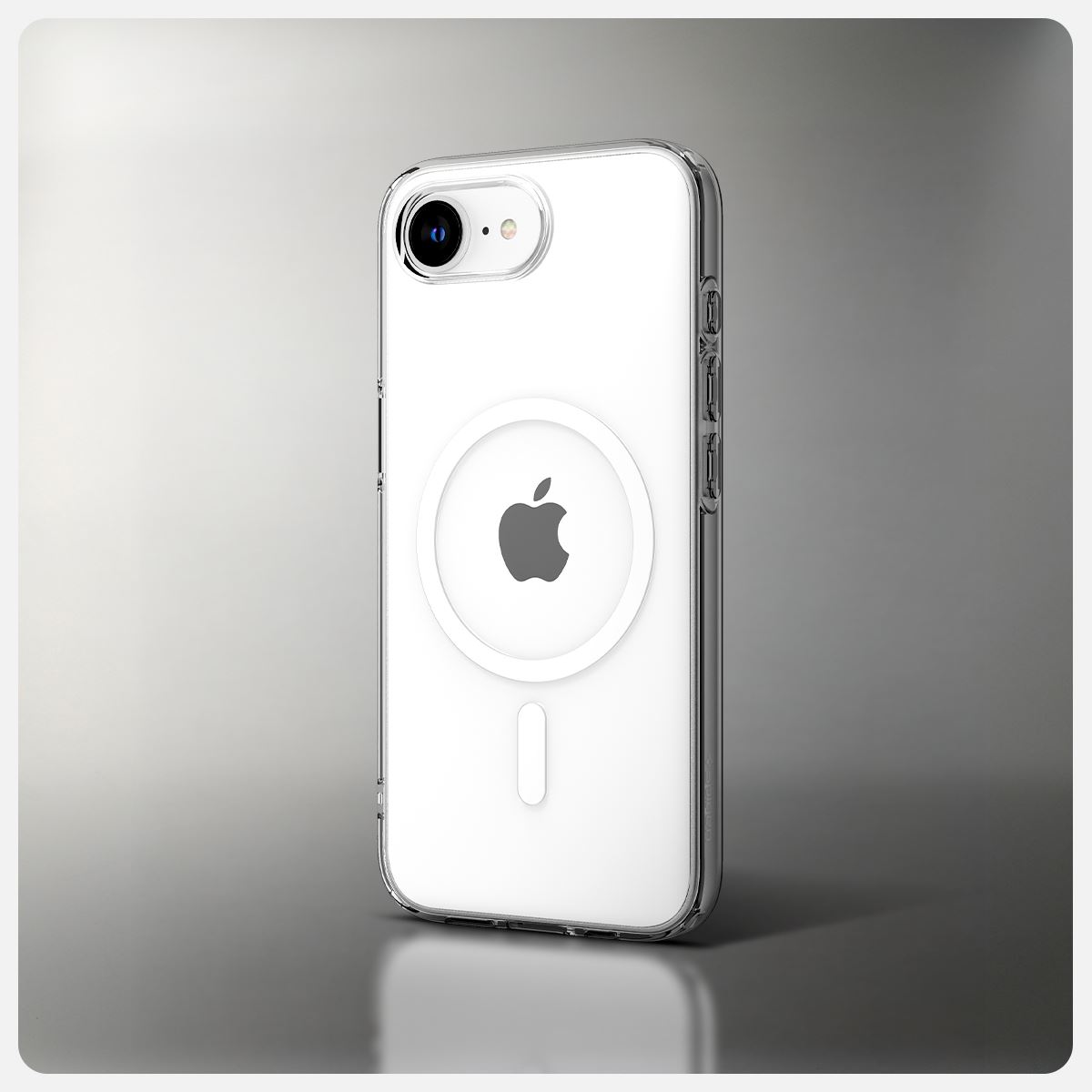 Spigen Crystal Flex MagSafe, clear white - iPhone 16e (11)
