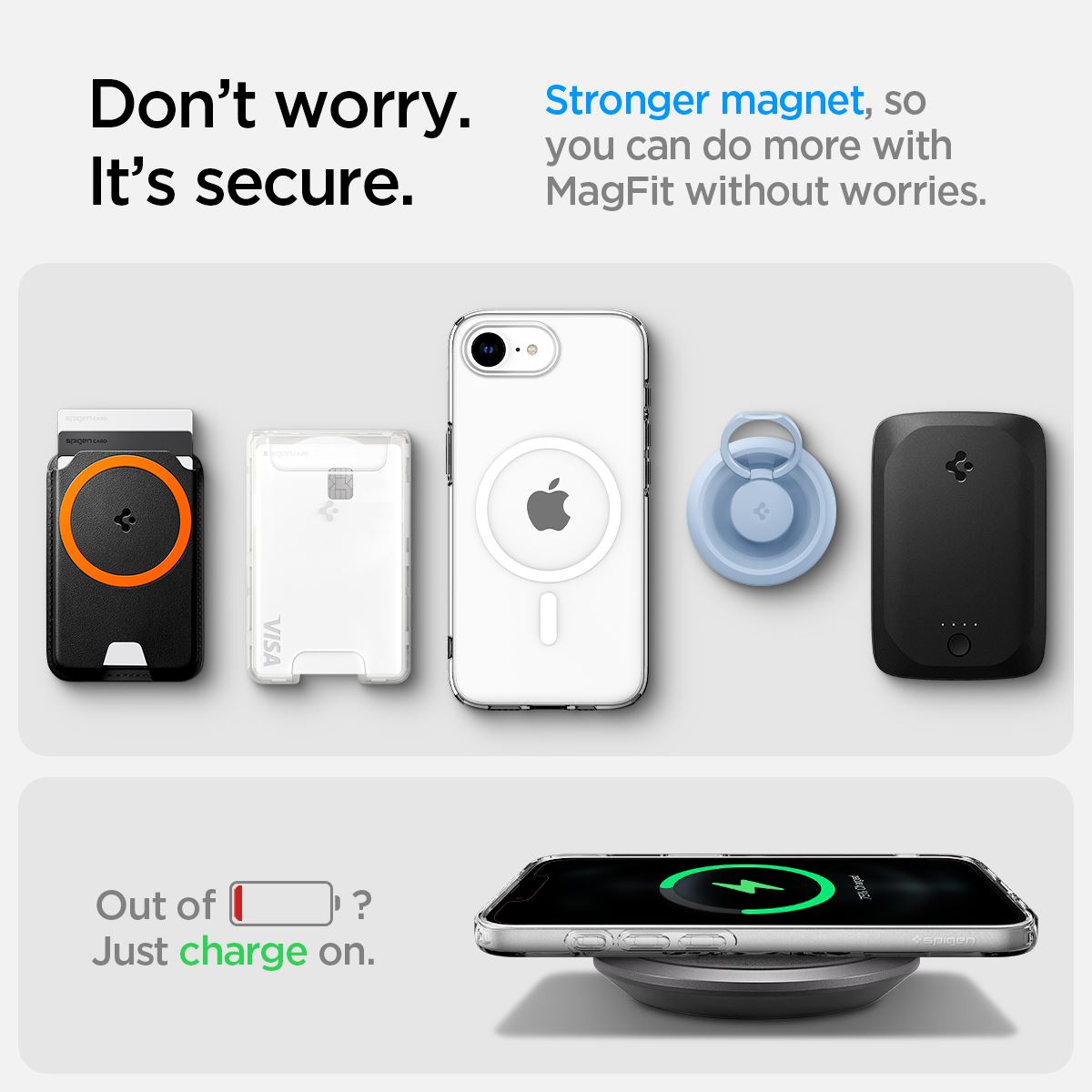 Spigen Crystal Flex MagSafe, clear white - iPhone 16e (13)
