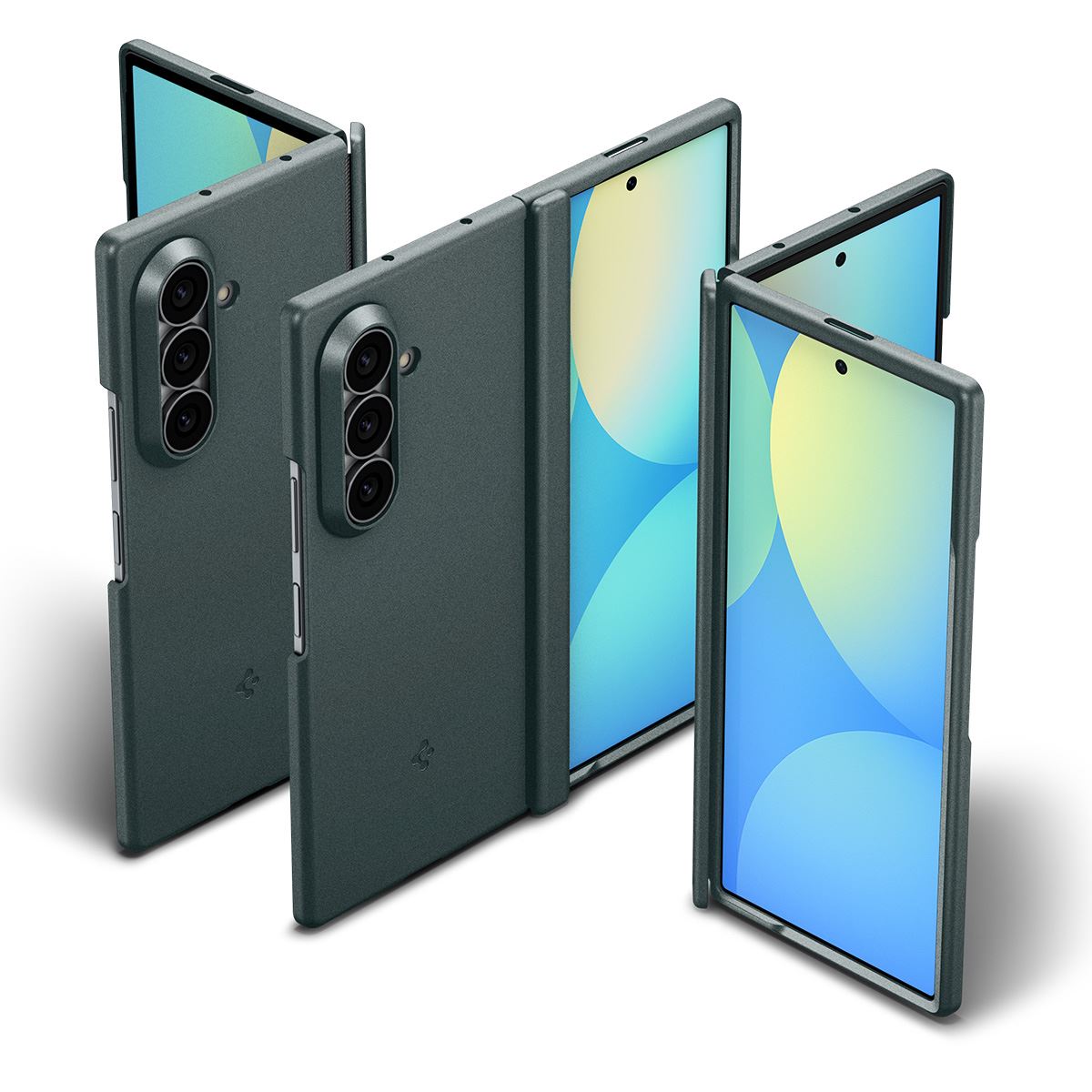 Spigen Air Fit Pro MagSafe, abyss green - Samsung Galaxy Z Fold8 Ultra (6)