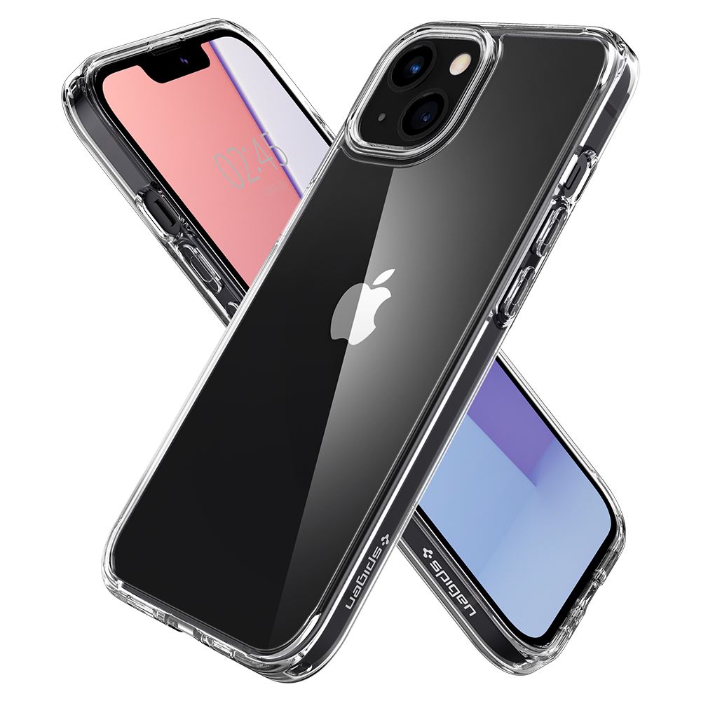 Spigen Crystal Hybrid, crystal clear - iPhone 13 (5)
