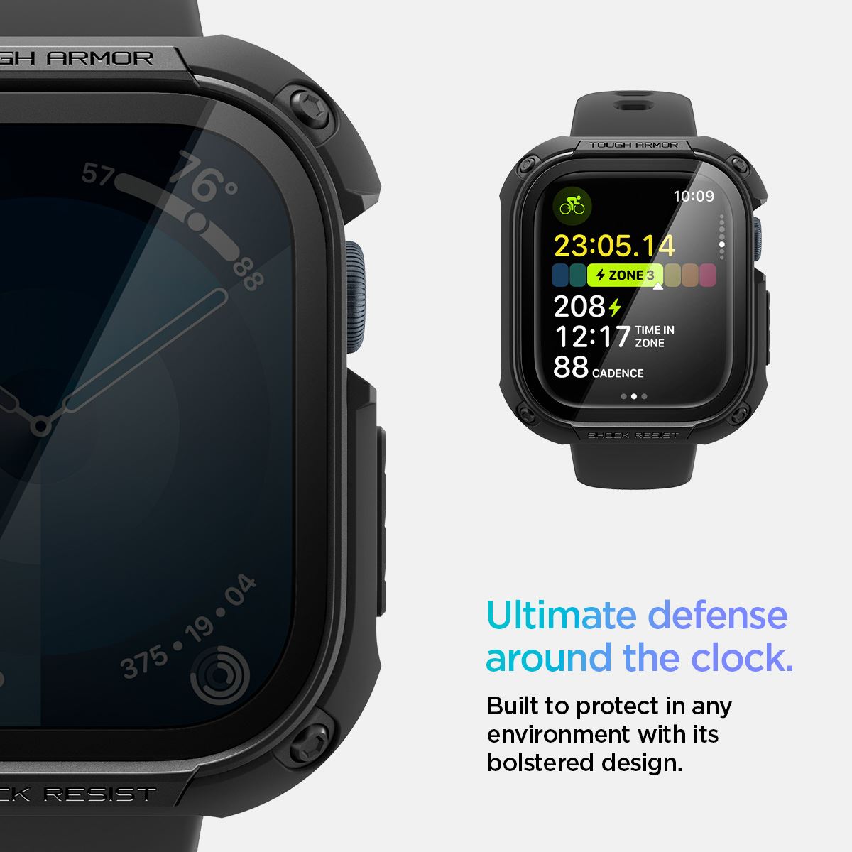 Spigen Tough Armor, black - Apple Watch 11/10 46mm (10)