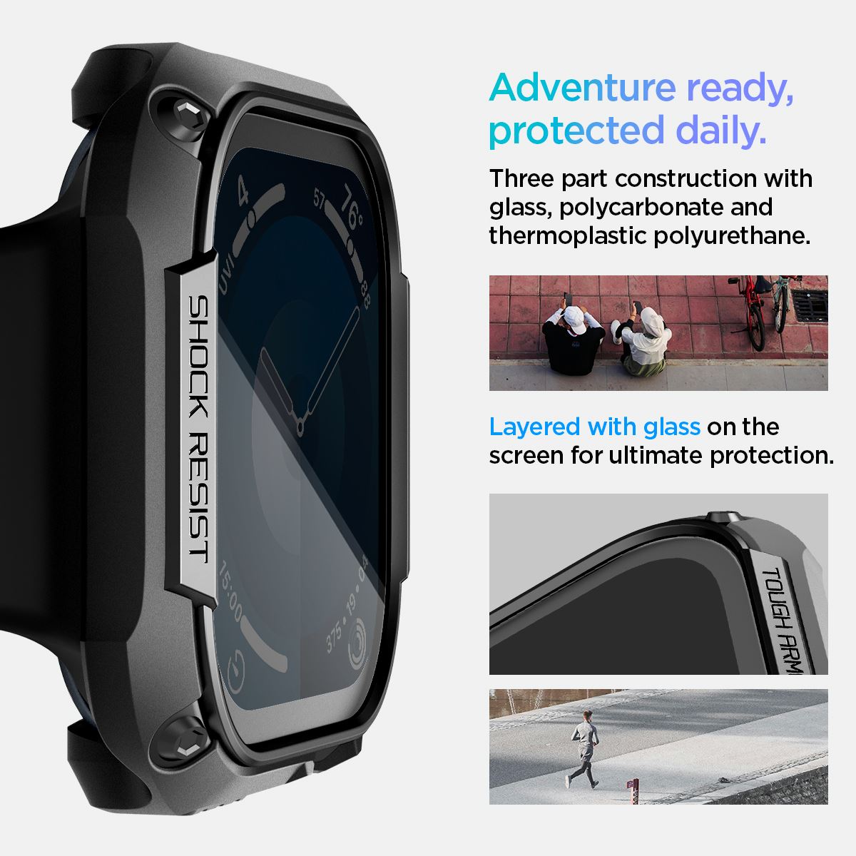 Spigen Tough Armor, black - Apple Watch 11/10 46mm (11)