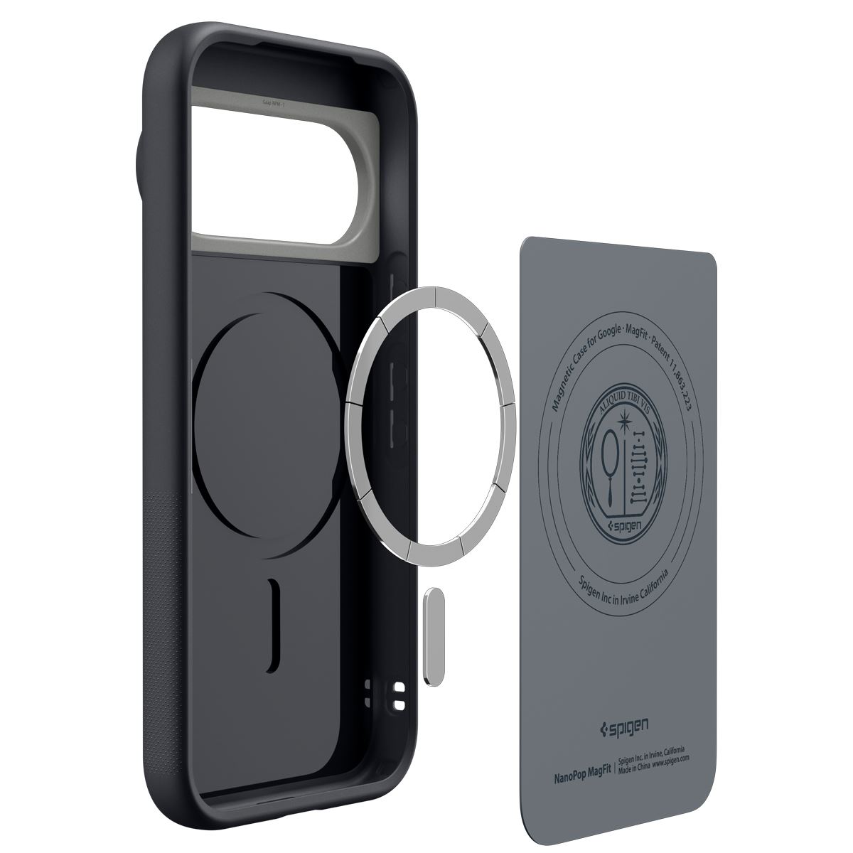 Spigen Nano Pop MagSafe, black sesame - Google Pixel 11 Pro (9)