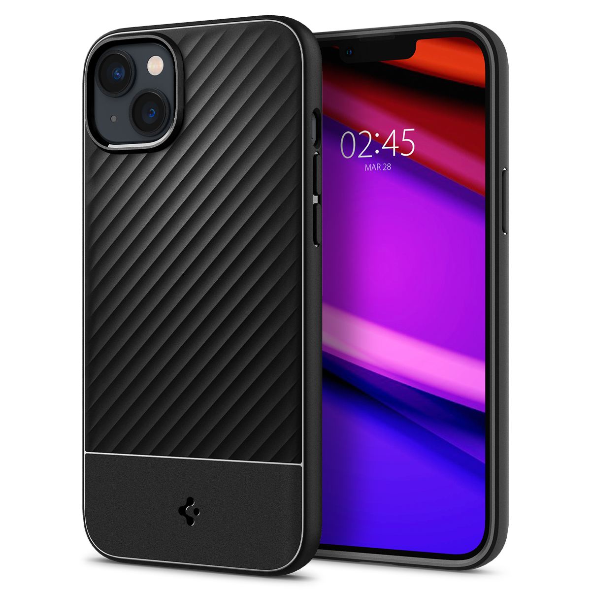 Spigen Core Armor, matte black - iPhone 14 Plus (1)