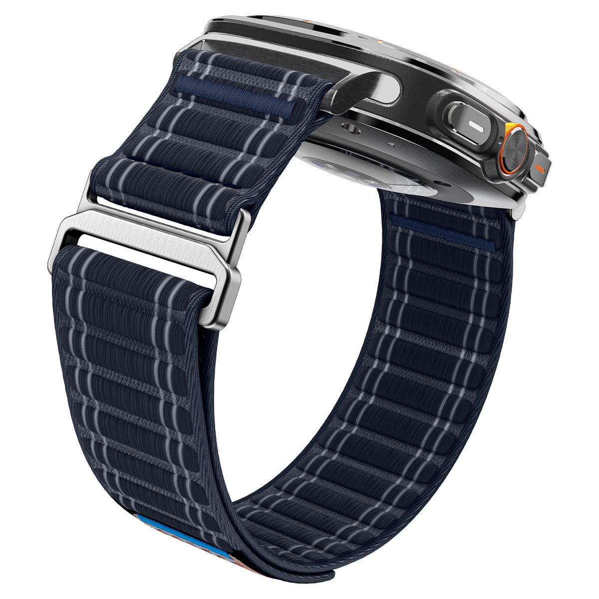 Spigen Fabric Band (hook-and-loop), navy - Samsung Galaxy Watch Ultra 47mm (8)