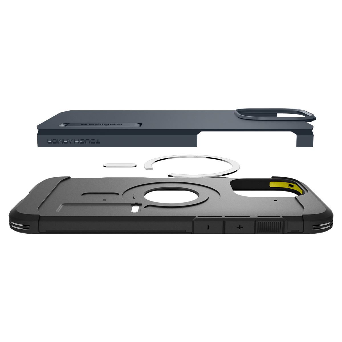 Spigen Tough Armor T MagSafe, metal slate - iPhone 16 Pro Max (9)