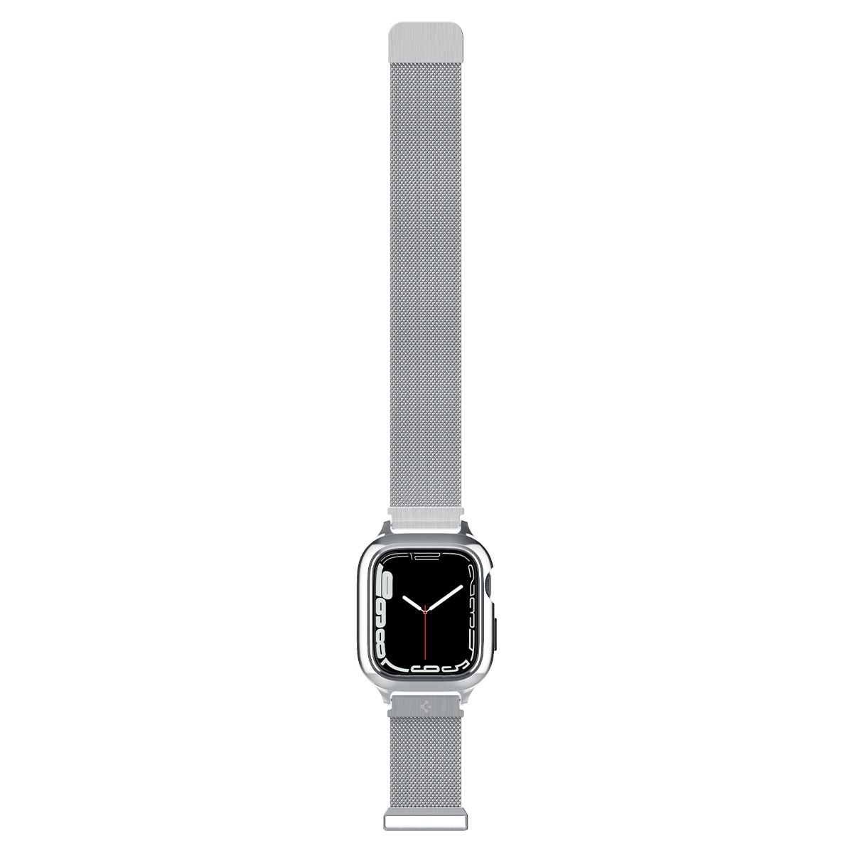Spigen Metal Fit Pro, silver - Apple Watch 9/8/7 45mm (4)