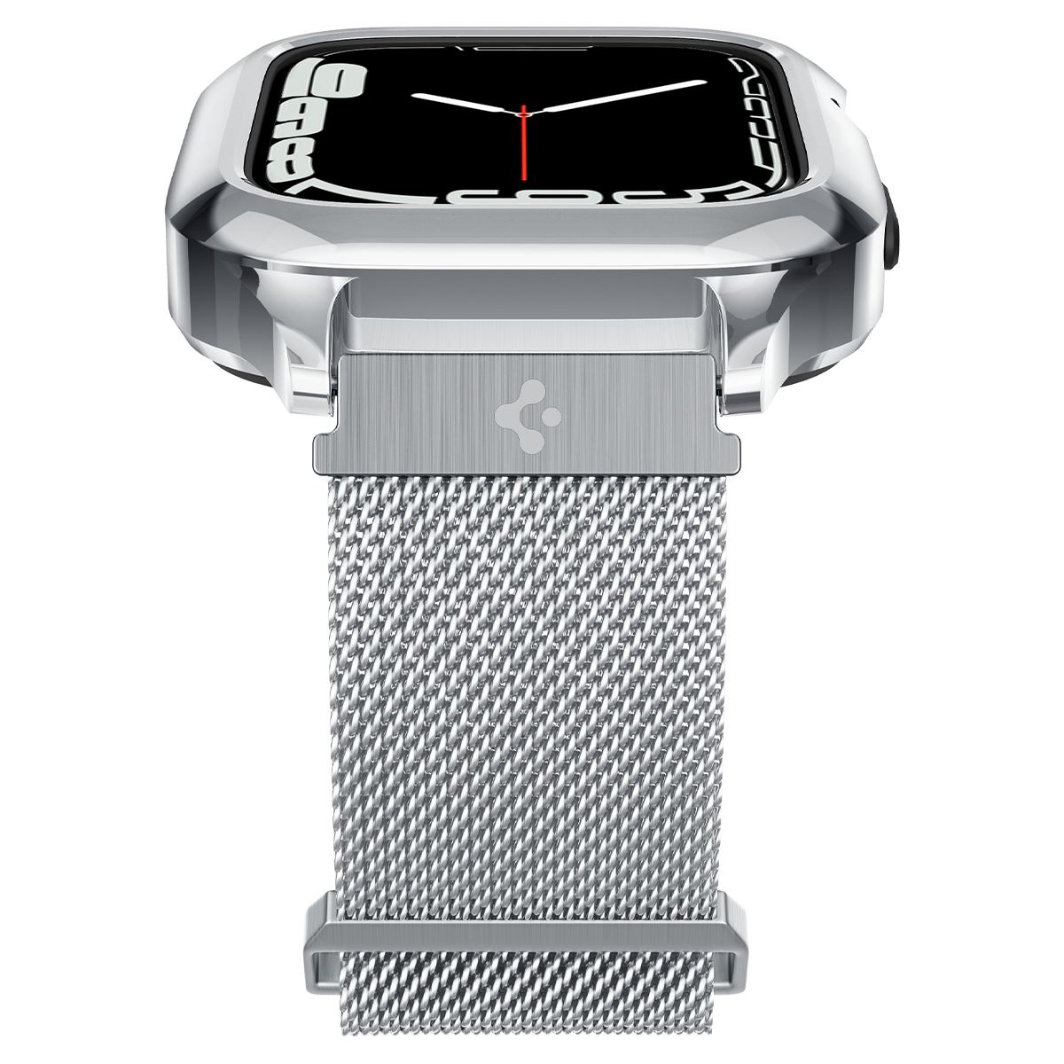 Spigen Metal Fit Pro, silver - Apple Watch 9/8/7 45mm (6)