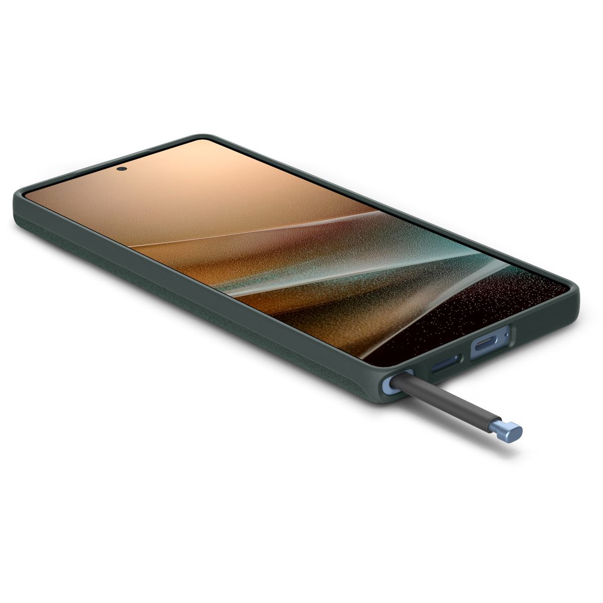 Spigen Thin Fit MagSafe, abyss green - Samsung Galaxy S25 Ultra (10)