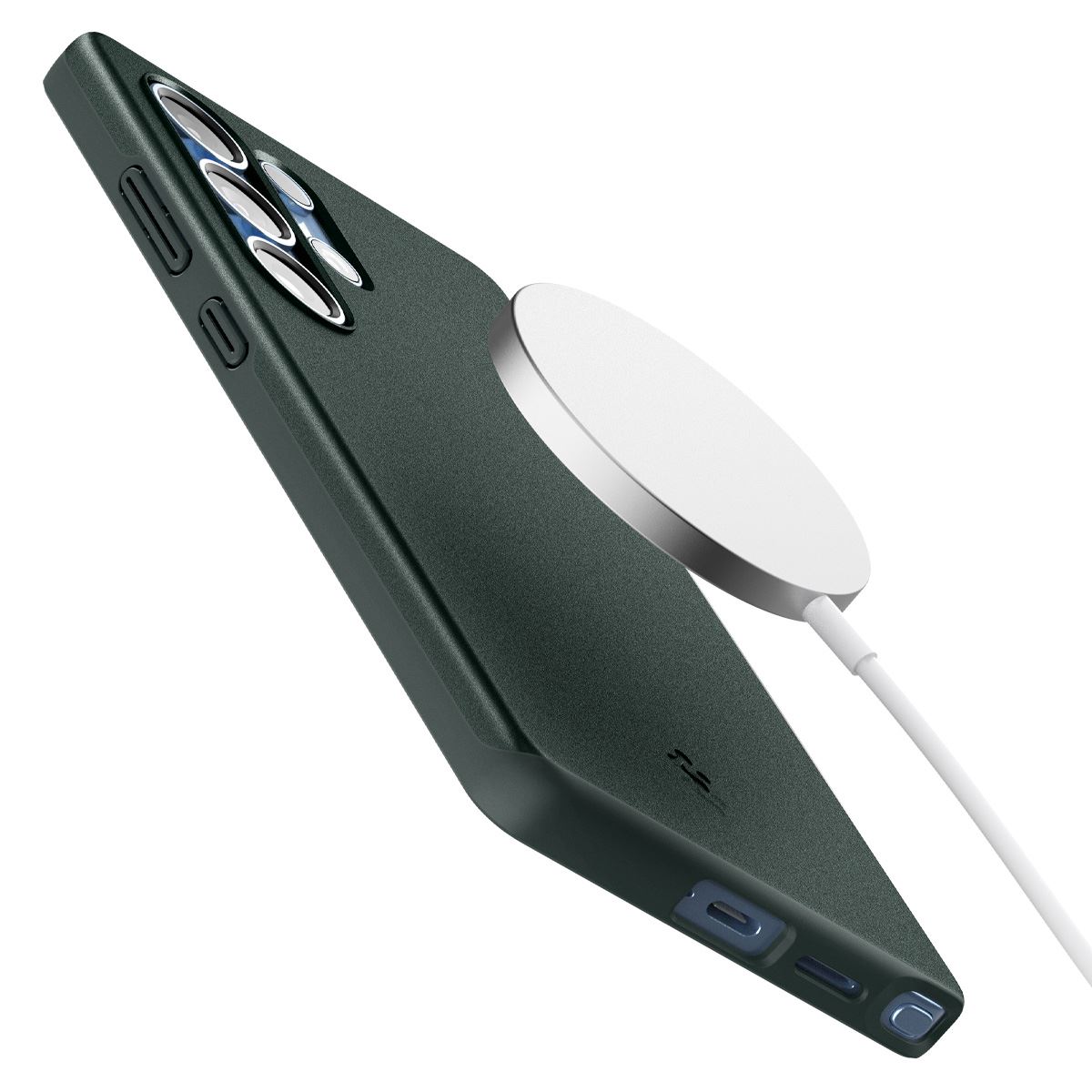 Spigen Thin Fit MagSafe, abyss green - Samsung Galaxy S25 Ultra (11)