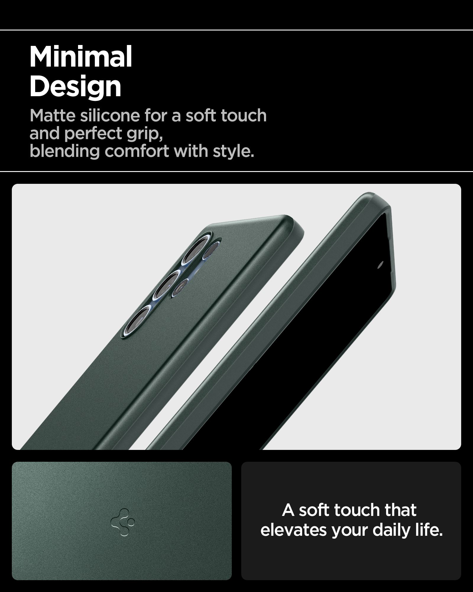 Spigen Thin Fit MagSafe, abyss green - Samsung Galaxy S25 Ultra (17)