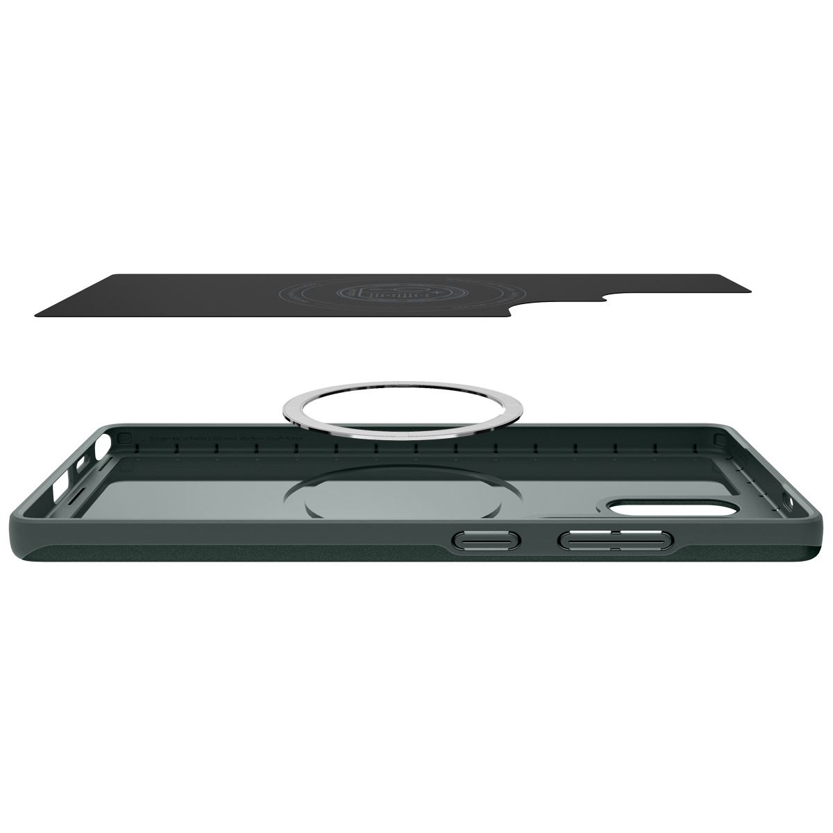 Spigen Thin Fit MagSafe, abyss green - Samsung Galaxy S25 Ultra (8)