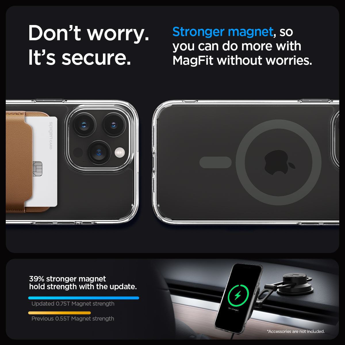 Spigen Ultra Hybrid MagSafe, graphite - iPhone 15 Pro Max (14)