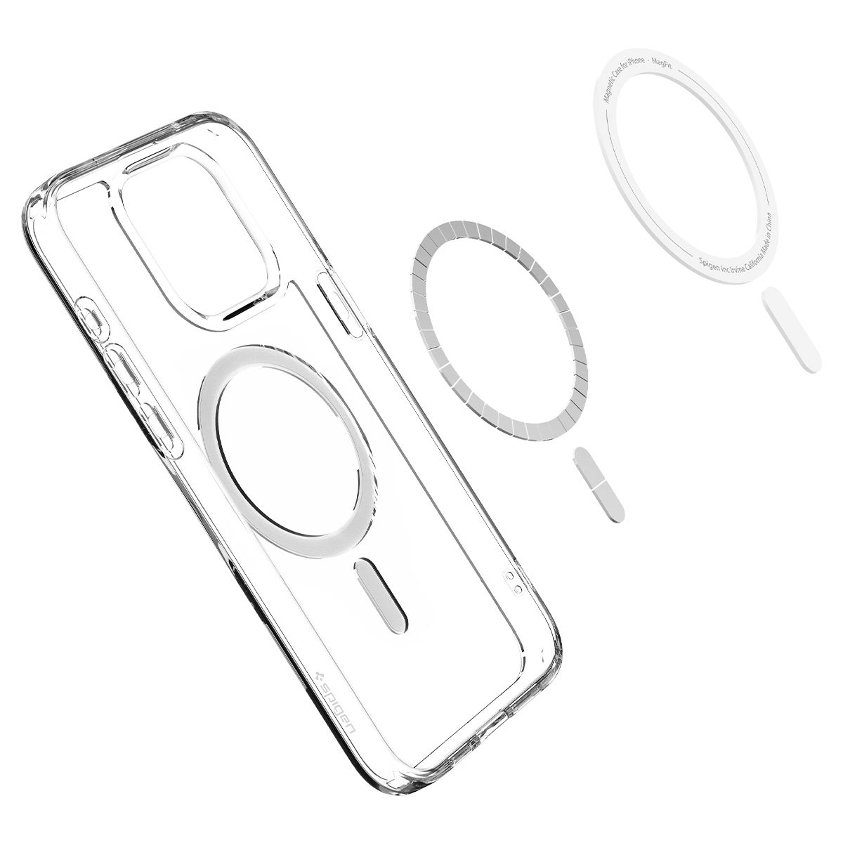 Spigen Ultra Hybrid MagSafe, graphite - iPhone 15 Pro Max (7)