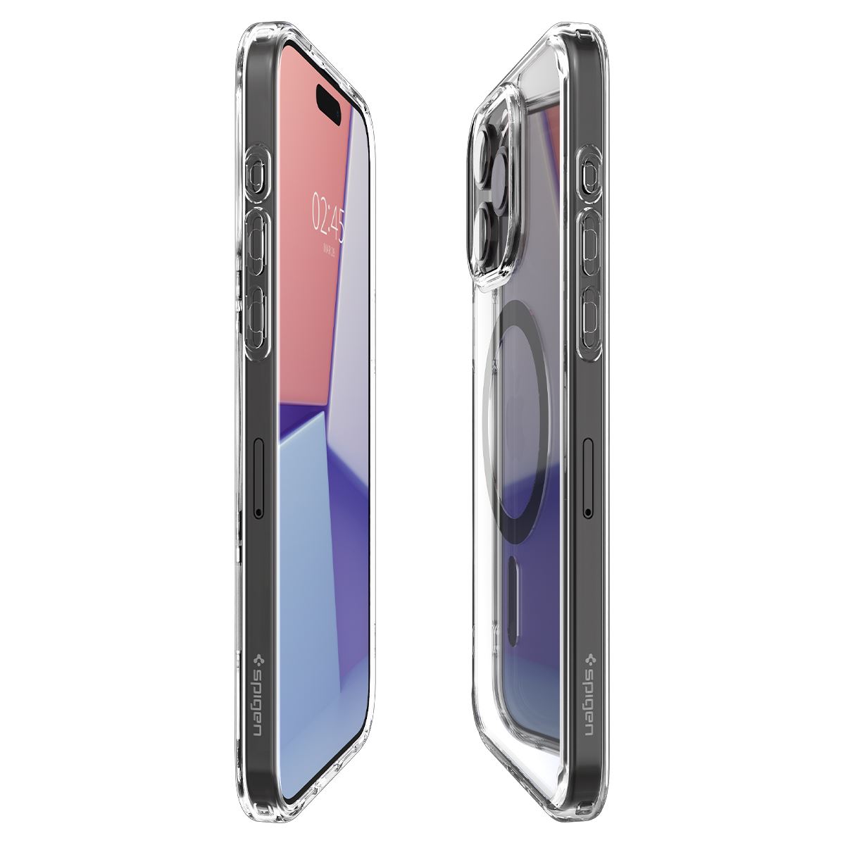 Spigen Ultra Hybrid MagSafe, graphite - iPhone 15 Pro Max (9)