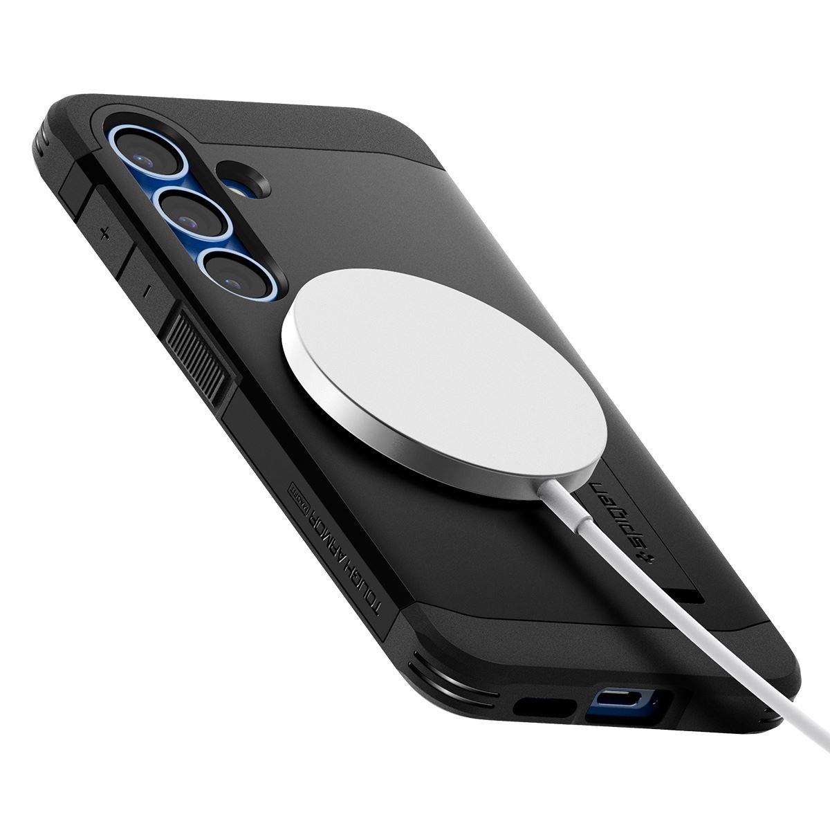 Spigen Tough Armor MagSafe, black - Samsung Galaxy S25 (8)