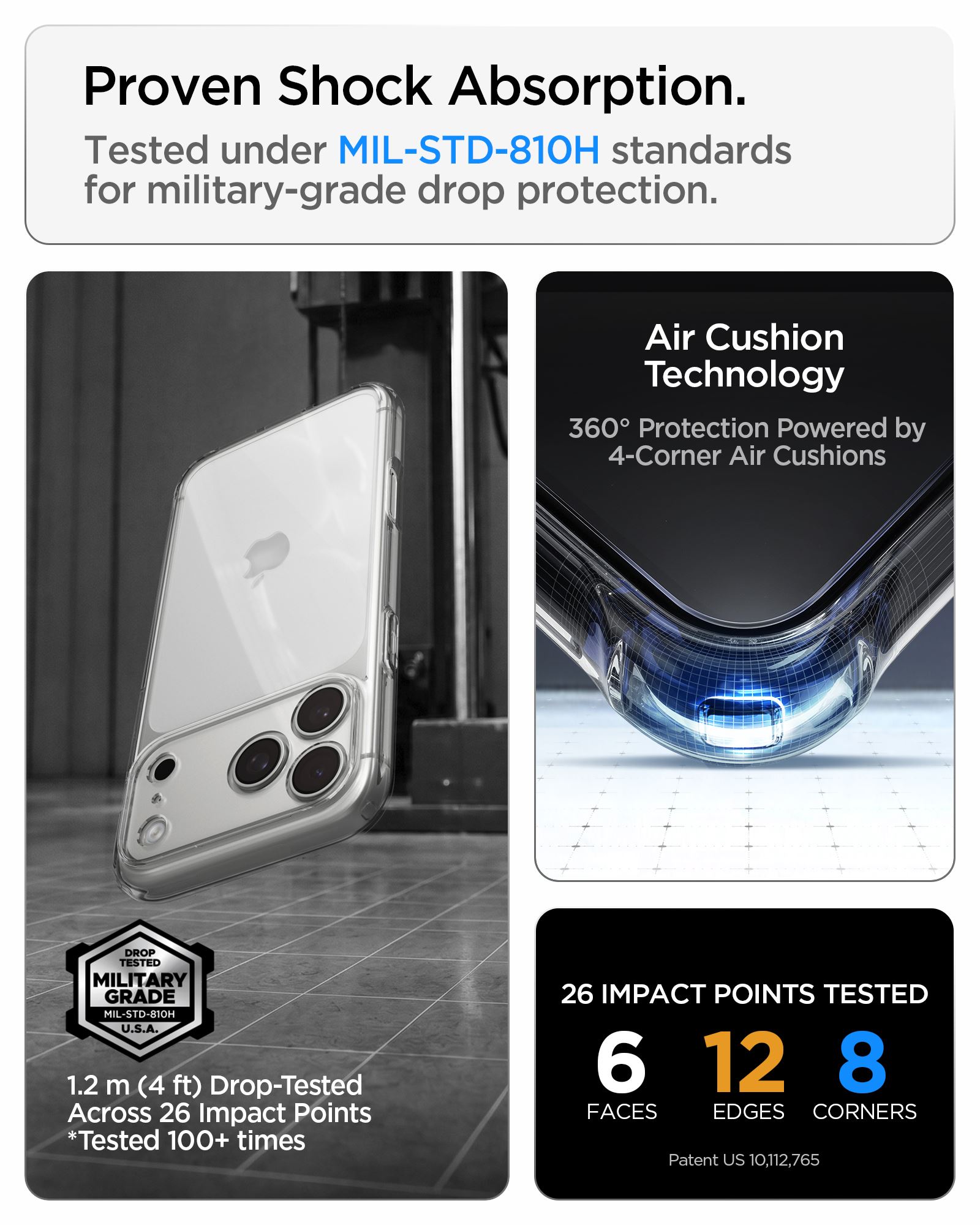 Spigen Ultra Hybrid, crystal clear - iPhone 18 Pro Max/17 Pro Max (13)