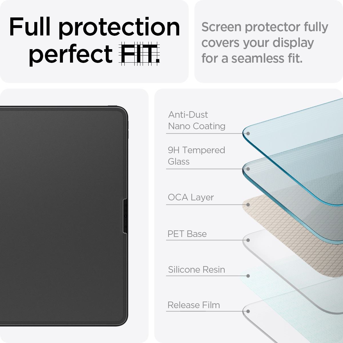 Spigen Paper Touch EZ Fit 1 Pack - iPad Pro 11" 2024 (12)
