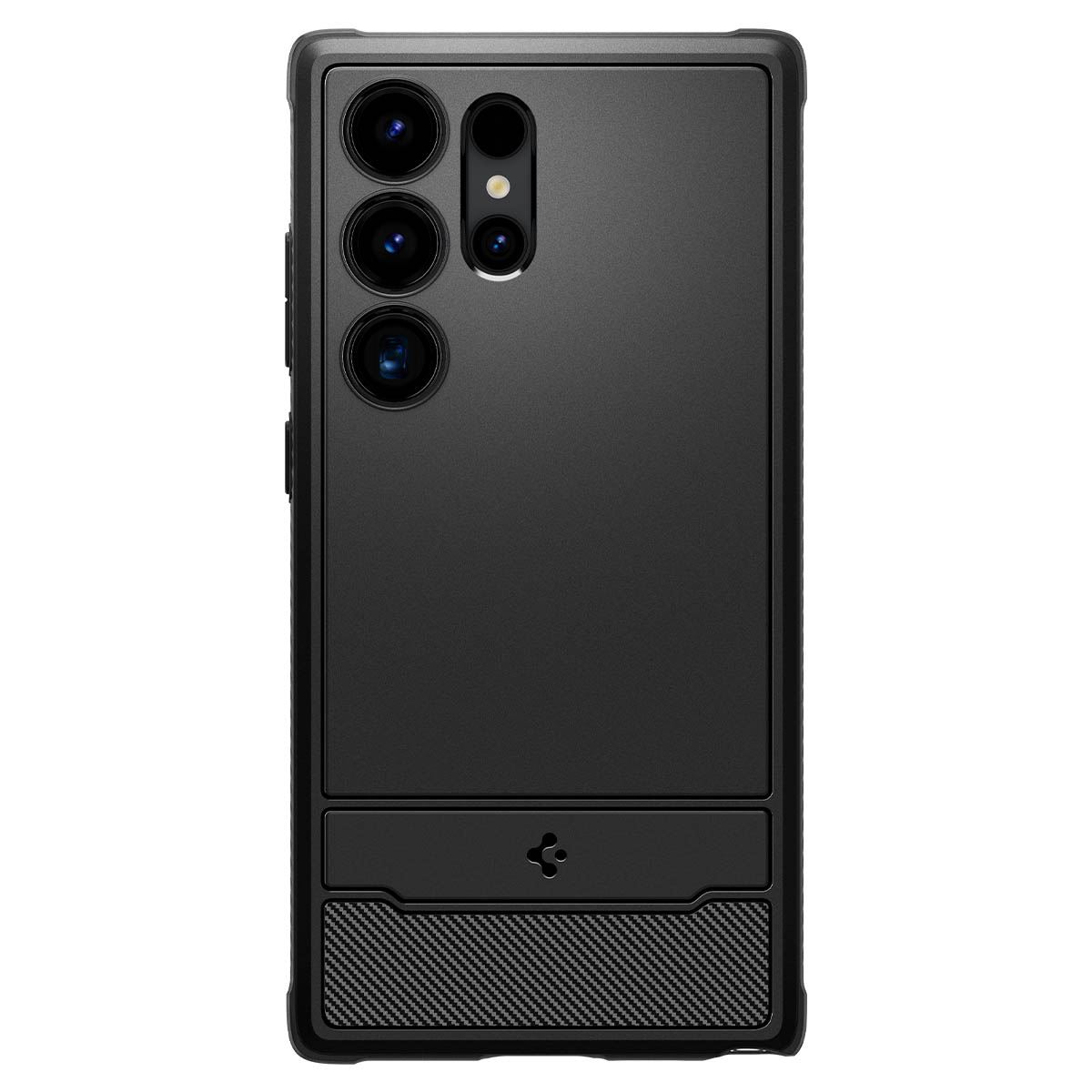 Spigen Rugged Armor, matte black - Samsung Galaxy S24 Ultra (2)