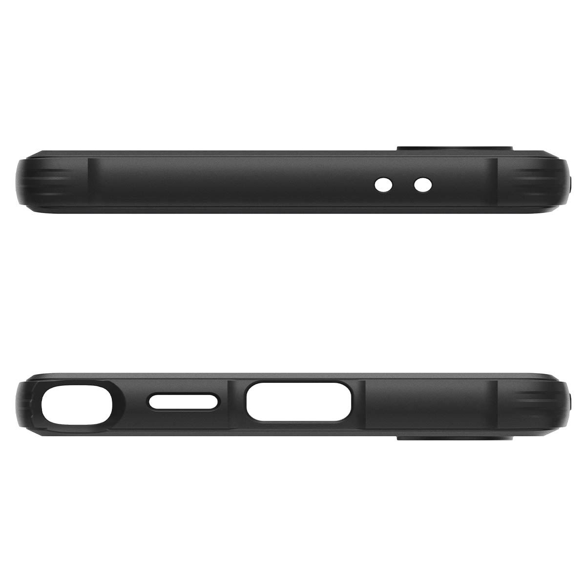 Spigen Rugged Armor, matte black - Samsung Galaxy S24 Ultra (6)
