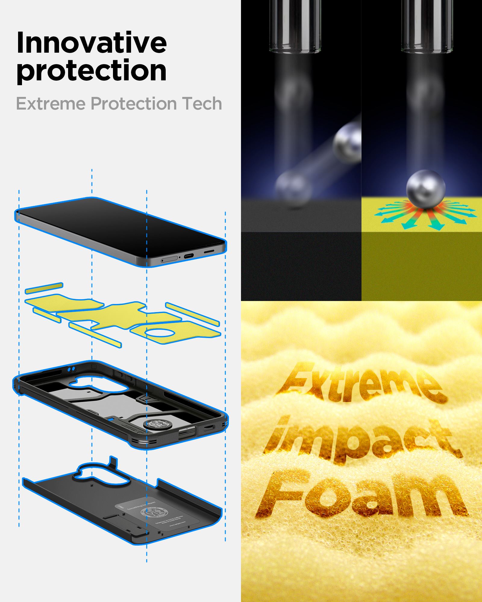 Spigen Tough Armor, black - Samsung Galaxy A57 5G (13)