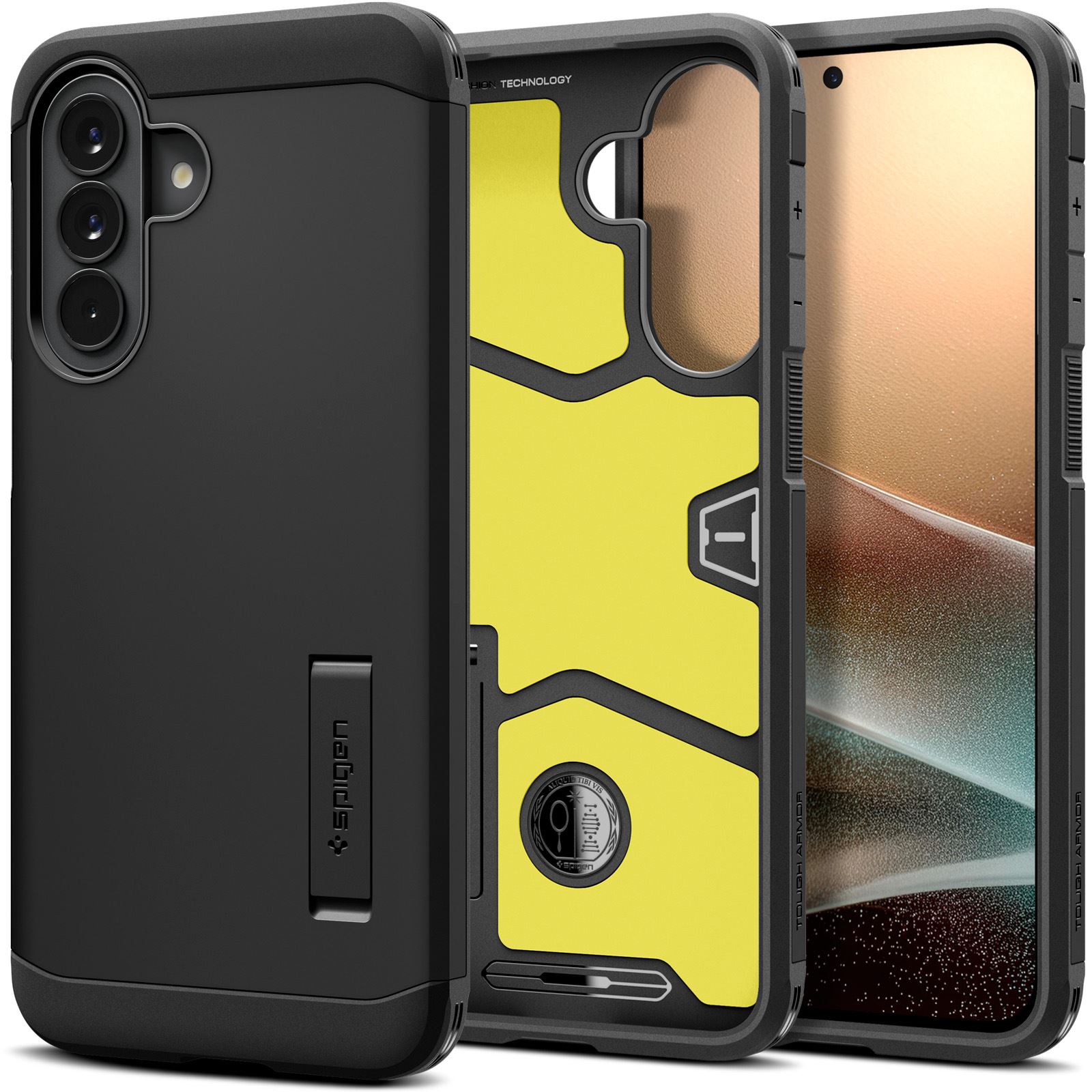 Spigen Tough Armor, black - Samsung Galaxy A57 5G