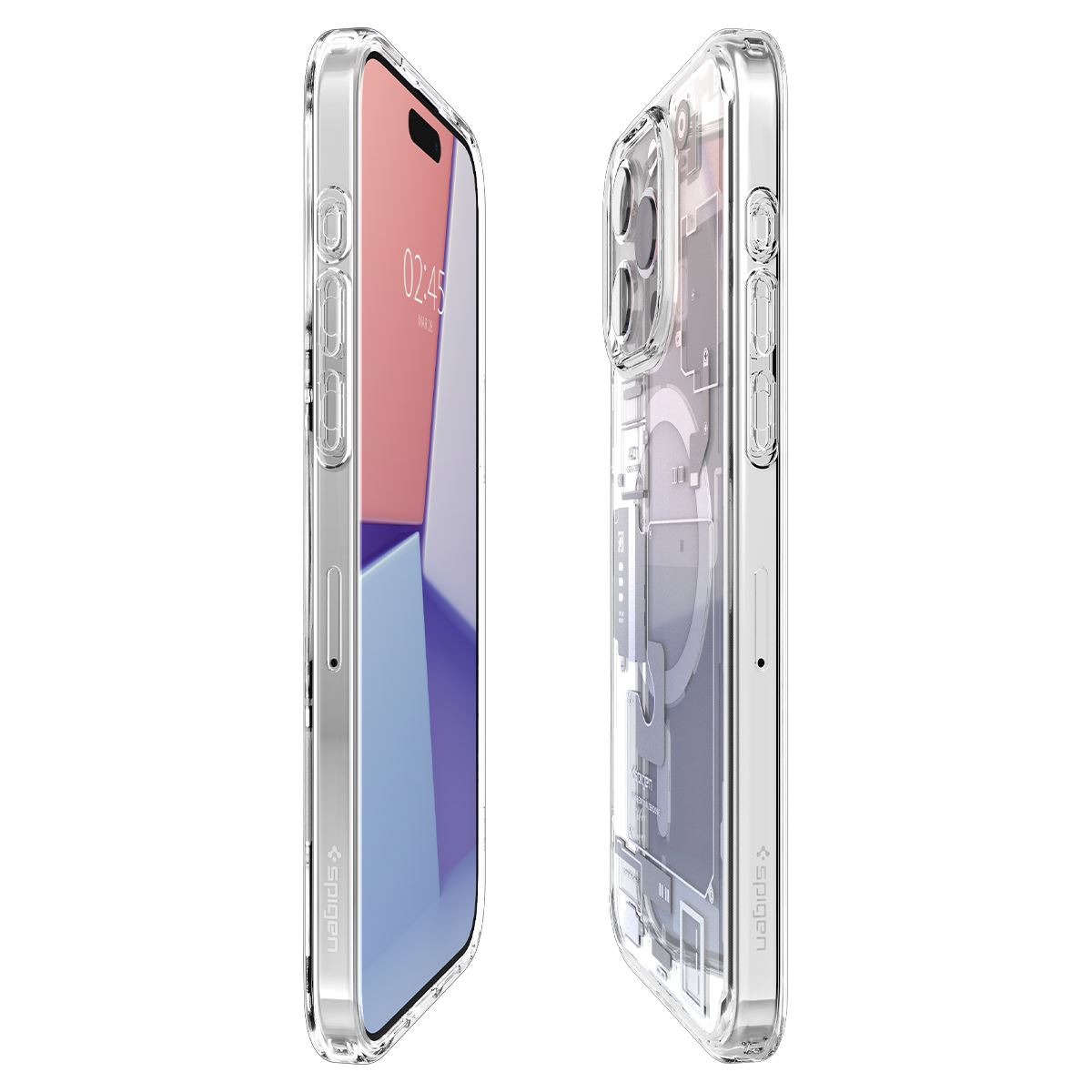 Spigen Ultra Hybrid MagSafe, zero one white - iPhone 15 Pro (9)