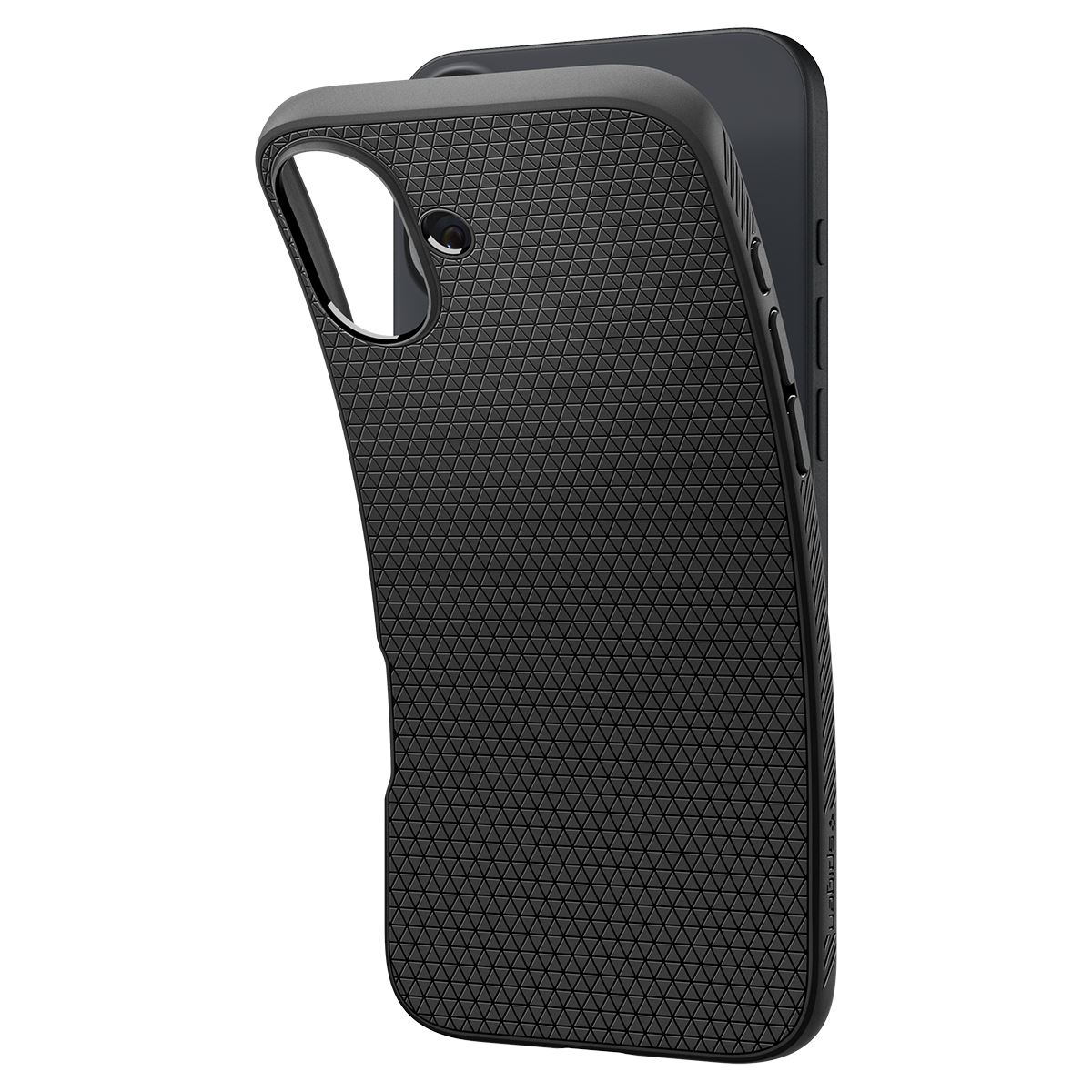 Spigen Liquid Air, matte black - iPhone 16 Plus (6)