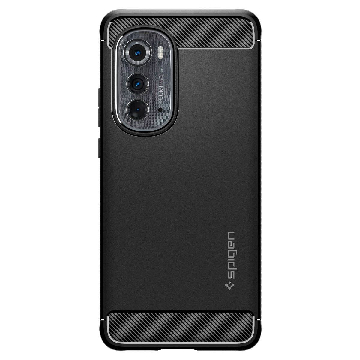 Spigen Rugged Armor, black - Motorola Edge 2022 (3)