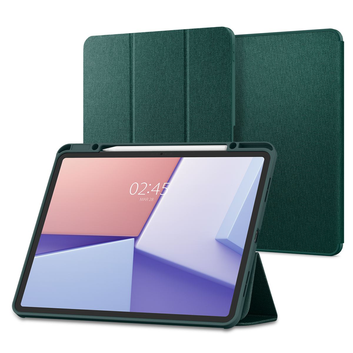 Spigen Urban Fit, midnight green - iPad Air 13 2024/2025
