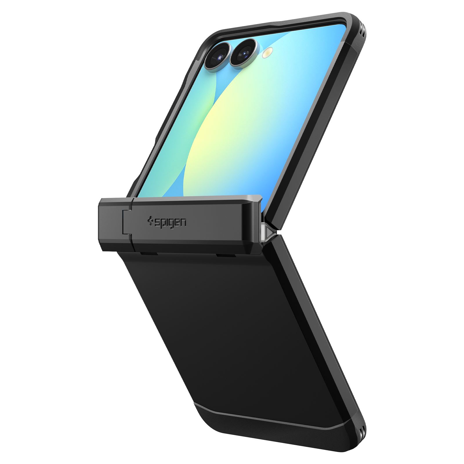 Spigen Tough Armor Pro MagSafe, black - Samsung Galaxy Z Flip7 (17)