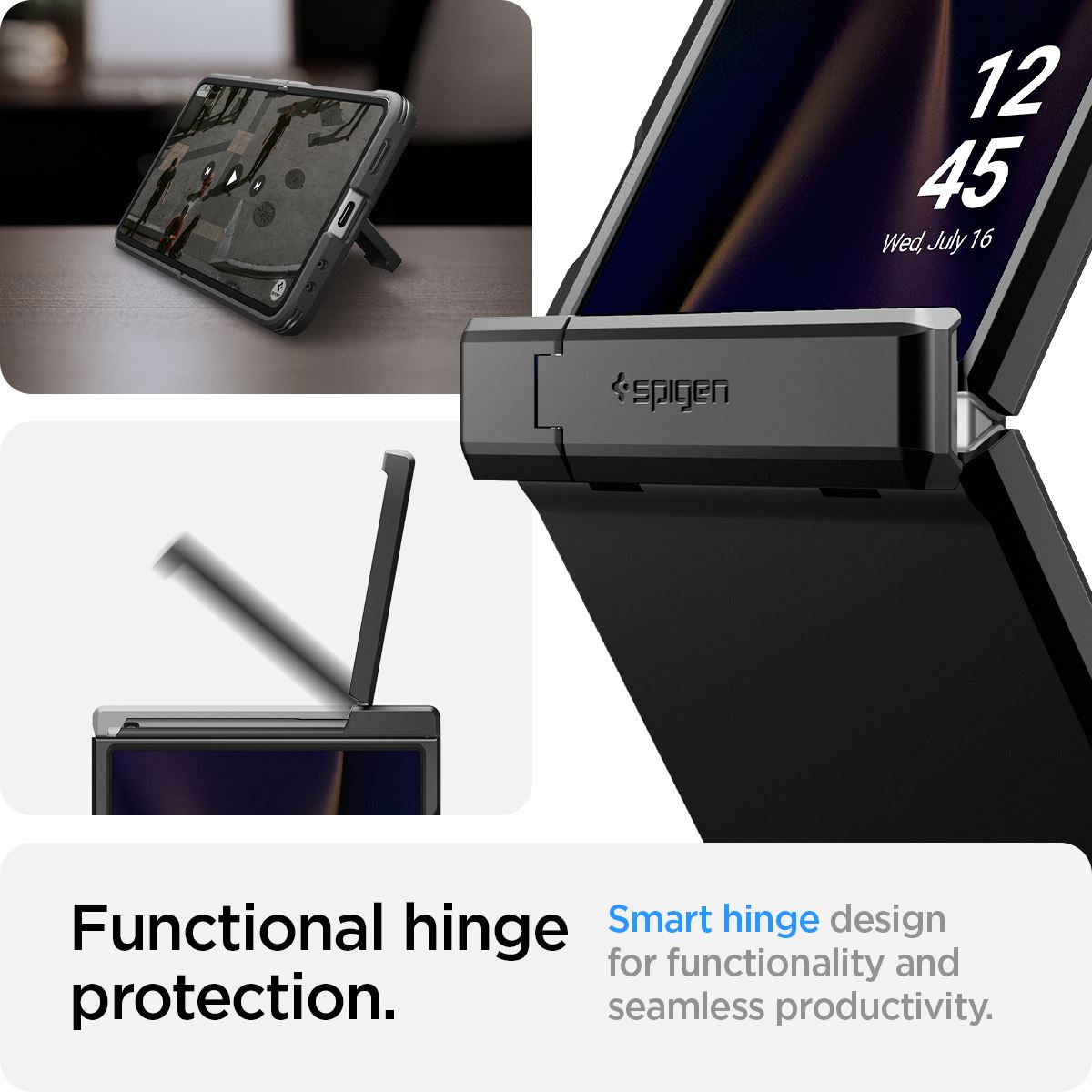Spigen Tough Armor Pro MagSafe, black - Samsung Galaxy Z Flip7 (22)