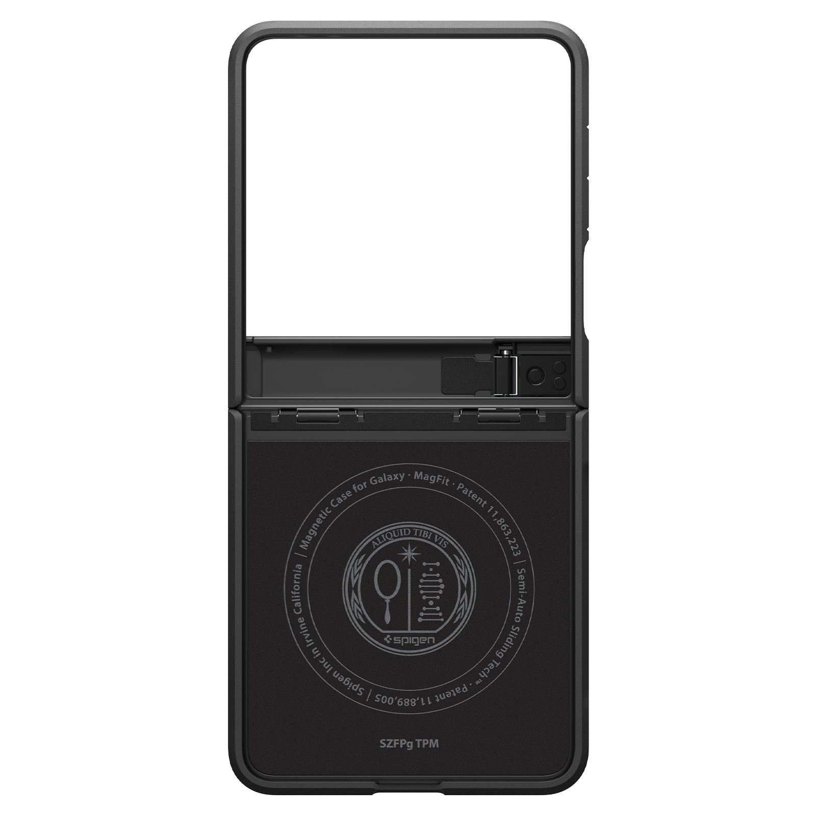 Spigen Tough Armor Pro MagSafe, black - Samsung Galaxy Z Flip7 (3)