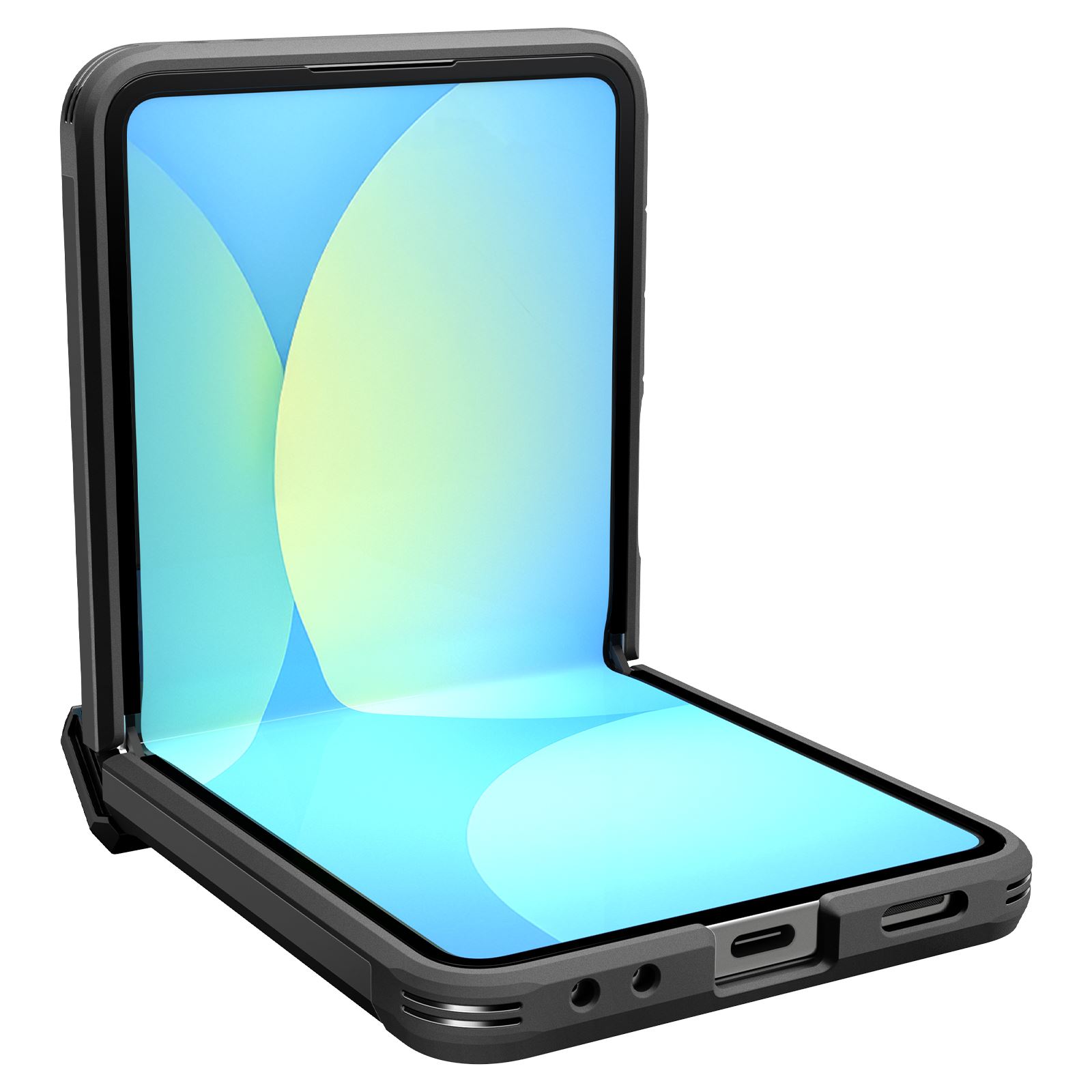 Spigen Tough Armor Pro MagSafe, black - Samsung Galaxy Z Flip7 (7)